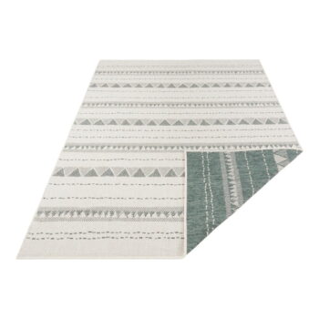 Zeleno-krémový vonkajší koberec NORTHRUGS Bahamas, 160 x 230 cm - Image 2