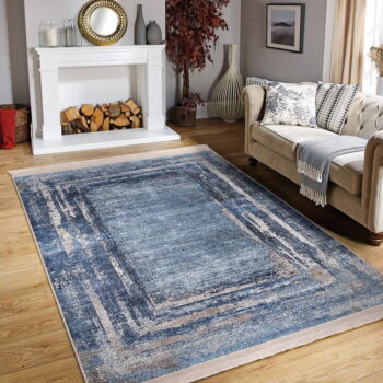 Modrý koberec 160x230 cm - Mila Home - Image 5