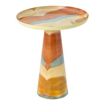 Kovový okrúhly odkladací stolík ø 45,5 cm Brooke – Bloomingville - Image 3