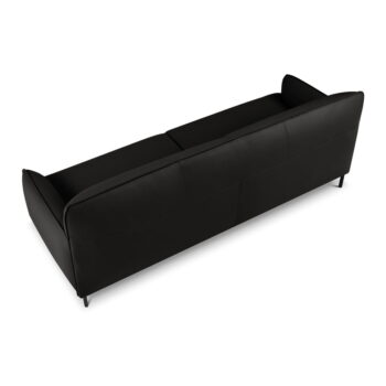 Čierna kožená pohovka Windsor & Co Sofas Neso, 235 x 90 cm - Image 3