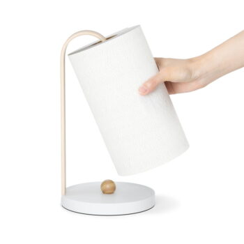 Biely drevený stojan na papierové utierky ø 17 cm Bellwood – Umbra - Image 8