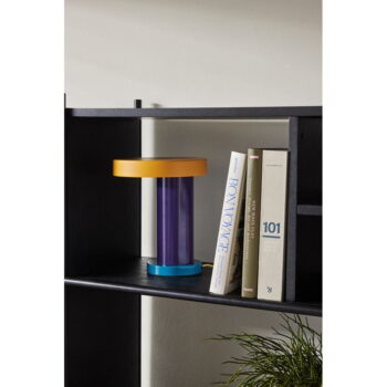 Fialová LED stmievateľná stolová lampa (výška 25 cm) Magic – Hübsch - Image 10