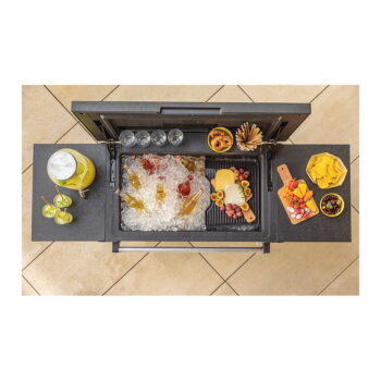 Záhradný stolík so zásobníkom na ľad 95.5x58 cm – Keter – Obrázok 2