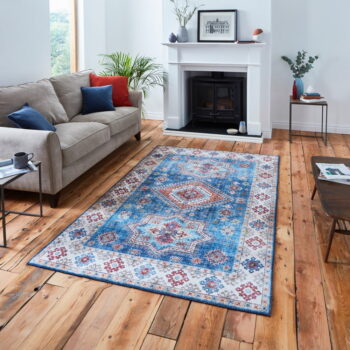 Modrý koberec 270x180 cm Topaz - Think Rugs - Image 2