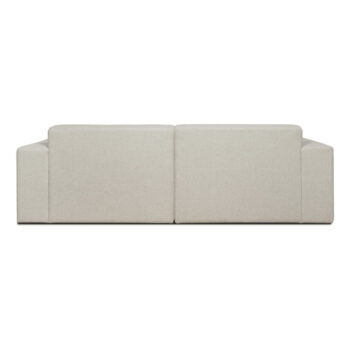 Béžová/krémovobiela pohovka 228 cm Roxy – Scandic - Image 3