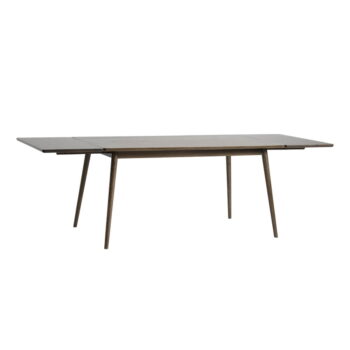 Hnedý rozkladací jedálenský stôl s doskou v dubovom dekore 150x90 cm Barrali – Unique Furniture - Image 8