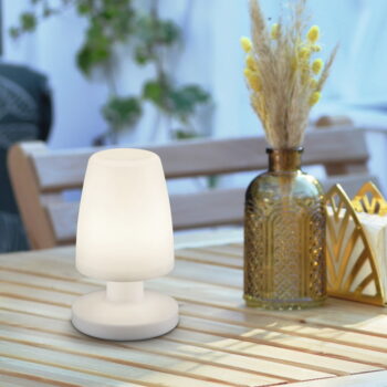 LED solárne vonkajšie svietidlo (výška 21 cm) Dora – Trio - Image 3