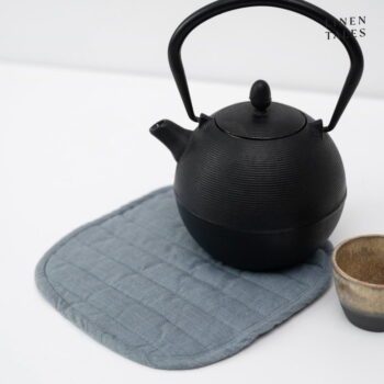 Ľanová chňapka Blue Fog – Linen Tales – Obrázok 3