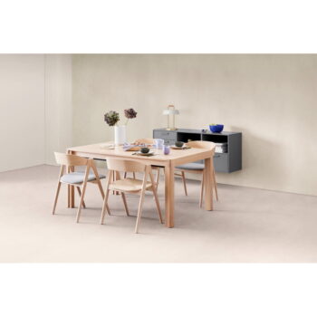 Rozkladací jedálenský stôl s doskou v dubovom dekore 96x160 cm Join by Hammel – Hammel Furniture – Obrázok 7