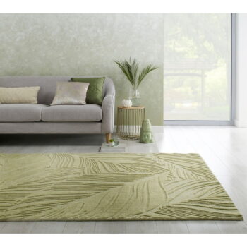 Zelený vlnený koberec 200x290 cm Lino Leaf - Flair Rugs - Image 5