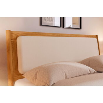 Jednolôžková posteľ z dubového dreva 90x200 cm v prírodnej farbe Pola - The Beds - Image 10
