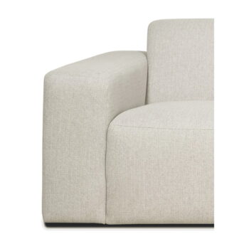 Béžová/krémovobiela pohovka 228 cm Roxy – Scandic - Image 4