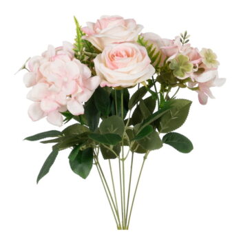 Umelá kvetina (výška 43 cm) Roses – Ixia – Obrázok 4