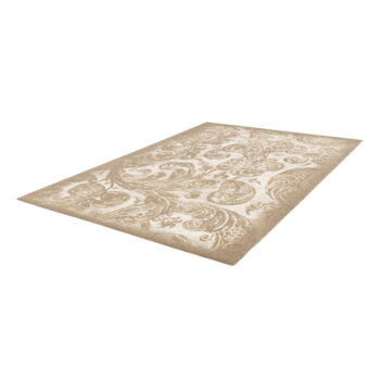 Béžový vlnený koberec 133x190 cm Damask – Agnella - Image 6