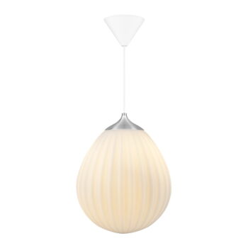 Tienidlo v bielo-striebornej farbe ø 27 cm Around the World Medium – UMAGE - Image 6