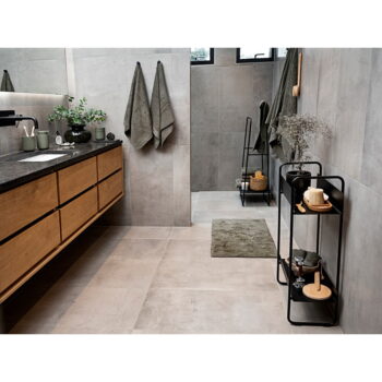 Čierny kovový konzolový stolík 24x48 cm A-Console - Zone – Obrázok 4