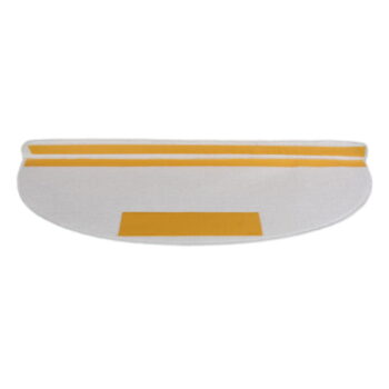 Nášľapy na schody v súprave 16 ks v petrolejovo-krémovej farbe 20x65 cm Golden Marble – Vitaus - Image 3