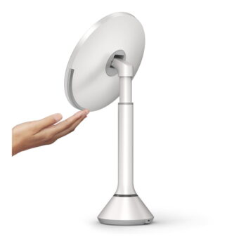 Kozmetické zrkadlo s osvetlením/zväčšovacie (5x) ø 20 cm Sensor – simplehuman - Image 4