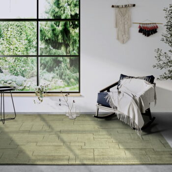 Zelený ručne tkaný vlnený koberec 190x280 cm Wilhelmine – Villeroy&Boch - Image 3