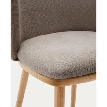 Svetlohnedá jedálenská stolička Ciselia – Kave Home - Image 5