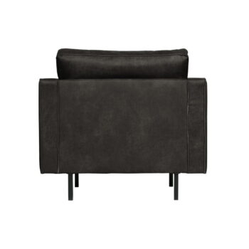 Čierne kreslo BePureHome Rodeo - Image 3