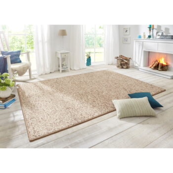 Svetlohnedý koberec 80x150 cm Wolly – BT Carpet - Image 2