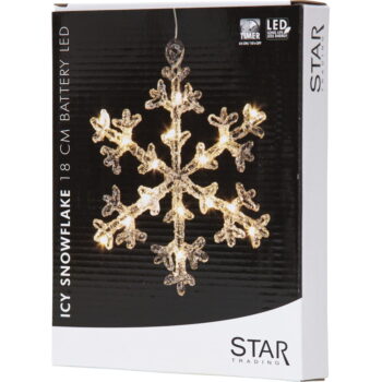 Svetelná dekorácia s vianočným motívom Icy Snowflake – Star Trading - Image 5