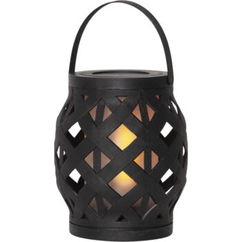 Čierny lampáš Star Trading Flame Lantern, výška 16 cm - Image 2
