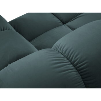 Zamatová pohovka v petrolejovej farbe 282 cm Bellis – Micadoni Home - Image 6