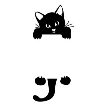 Samolepka Ambiance Cute Catty – Obrázok 2