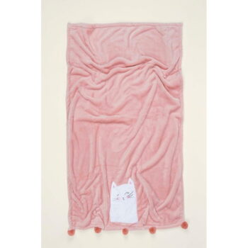 Ružová bavlnená detská deka 75x120 cm Kitty – Mijolnir - Image 2