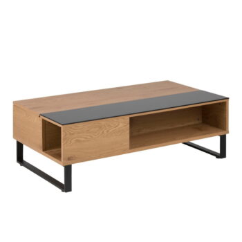 Čierny konferenčný stolík 110x60 cm Azalea - Actona – Obrázok 2