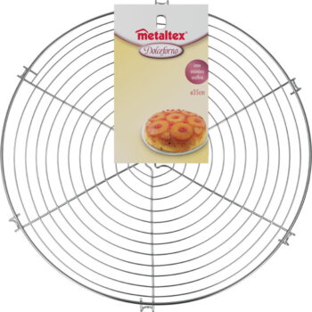 Odkladacia mriežka na torty Metaltex, ø 35 cm - Image 2