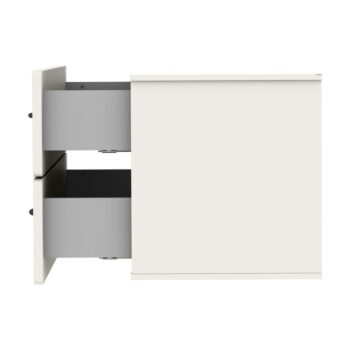Biely komponent so zásuvkami 80x36 cm Dakota - Tenzo – Obrázok 6