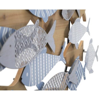 Kovová nástenná dekorácia 91x33,5 cm Fish – Mauro Ferretti - Image 5