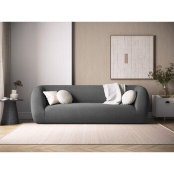 Sivá pohovka z textílie buklé 230 cm Essen – Cosmopolitan Design - Image 5