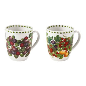 Biele porcelánové hrnčeky v súprave 2 ks 350 ml Le Primizie – Brandani