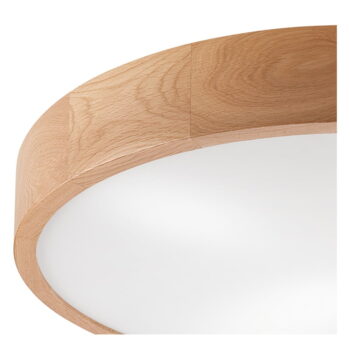 Hnedé stropné svietidlo so skleneným tienidlom ø 58 cm Eveline – LAMKUR - Image 3