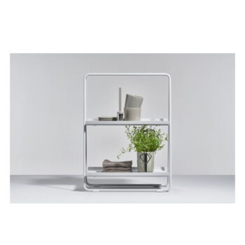 Svetlosivý kovový regál 23x58 cm A-Table - Zone – Obrázok 2