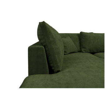Tmavozelená rohová pohovka (ľavý roh) Comfy – Scandic - Image 4