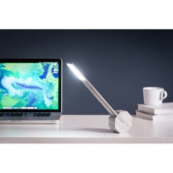 Sivá LED stolová lampa (výška  38 cm) Octagon One – Gingko - Image 5