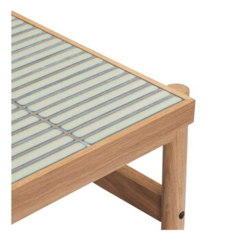 Odkladací stolík 51x45 cm Tile – Hübsch - Image 4