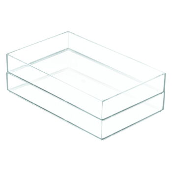 Stohovateľný organizér iDesign Clarity, 30,5 x 20 cm – Obrázok 2