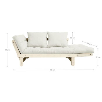 Variabilná pohovka Karup Design Beat Natural Clear/Linen Beige - Image 8