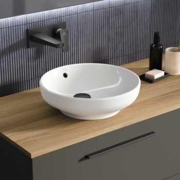 Biele keramické umývadlo ø 40 cm i.Life B – Ideal Standard – Obrázok 6