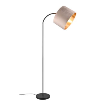 Čierno-béžová stojacia lampa (výška 205 cm) Julieta – Trio - Image 2