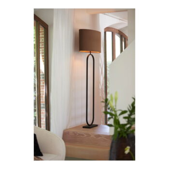 Matne čierny podstavec stojacej lampy 142 cm Jamiri – Light & Living - Image 3