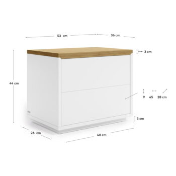 Nočný stolík Kave Home Abilen - Image 4