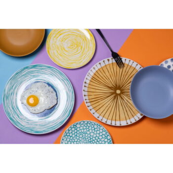 Dezertné porcelánové taniere v súprave 6 ks Marea – VDE Tivoli 1996 - Image 9