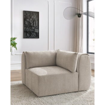Béžový modul pohovky Jeanne – Bobochic Paris - Image 6